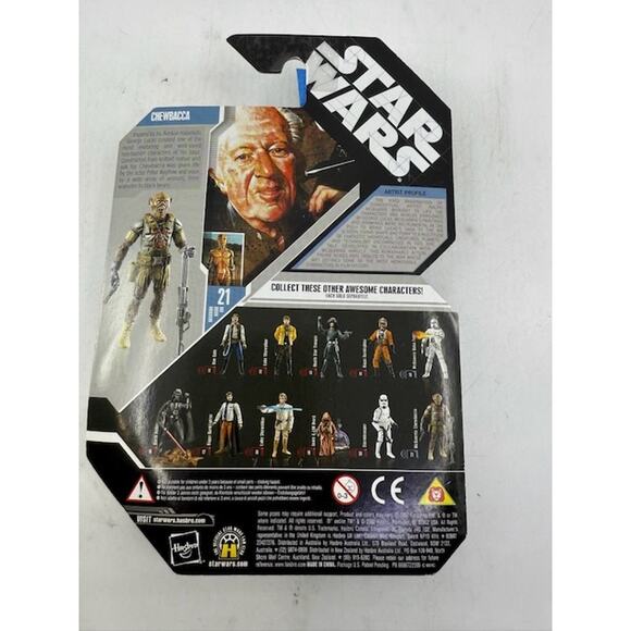 NEW Hasbro Star Wars 30th Anniversary Mcquarrie Concept Chewbacca Action Figure - Picture 7 of 7
